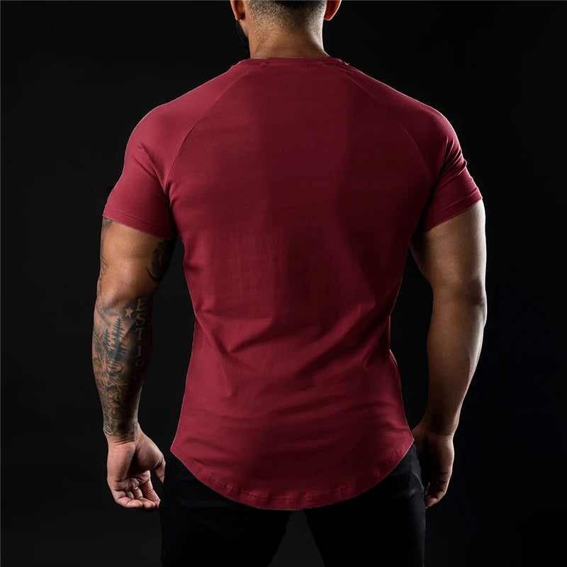 Muscleguys - Solid Color Short Sleeve T Shirt