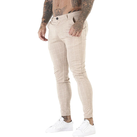 Gingtto - Men's Casual Skinng Chino Trousers